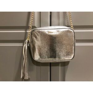 Victoria’s Secret Metallic Snakeskin Purse